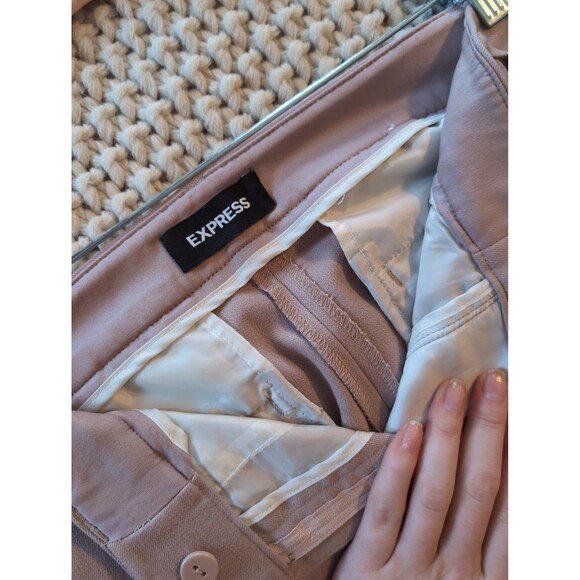 Express Pleated pink work pants - Picture 4 of 6